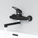 ก๊อกน้ําห้องครัวผสมติดผนังเดี่ยว TAP ก๊อกน้ําหมุนร้อนเย็นน้ํา Mixer Mop สระว่ายน้ํา TAP ก๊อกน้ําอ่างล้างหน้า 4