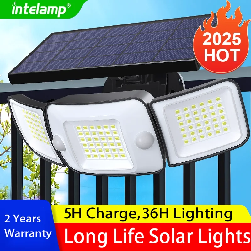 1200LM พลังงานแสงอาทิตย์สําหรับโคมไฟพลังงานแสงอาทิตย์กลางแจ้งแสงแดด Motion Sensor Light รีโมทคอนโทรลกันน้ํา Garden Street Wall YARD โคมไฟ 1 1200LM พลังงานแสงอาทิตย์สําหรับโคมไฟพลังงานแสงอาทิตย์กลางแจ้งแสงแดด Motion Sensor Light รีโมทคอนโทรลกันน้ํา Garden Street Wall YARD โคมไฟ 1