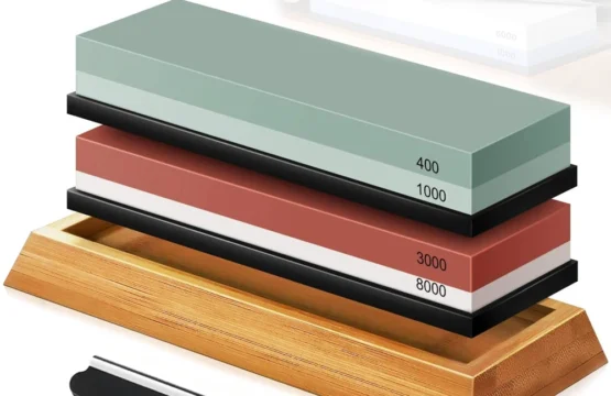 Sharpening Stone มีด Sharpener Professional Whetstone Dual ด้านข้างชุดบด Shapner น้ํา Wetstone อุปกรณ์ครัวเครื่องมือ 1