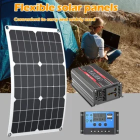 ชุดระบบพลังงานแสงอาทิตย์ 6000 วัตต์ พร้อมตัวควบคุม MPPT 100A และอินเวอร์เตอร์คลื่นไซน์บริสุทธิ์ (110V/220V) สำหรับการใช้ชีวิตแบบออฟกริดที่สมบูรณ์แบบ 2