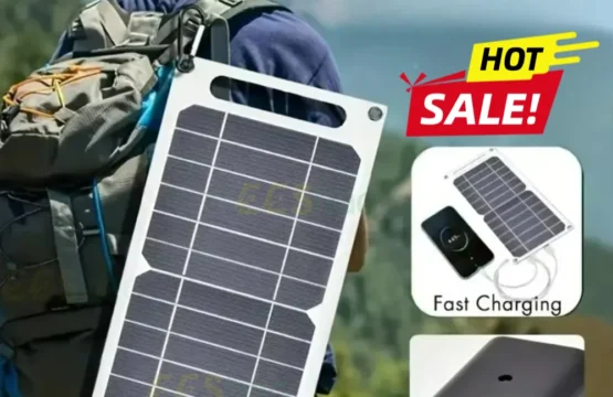 แผงโซลาร์เซลล์พกพา 35W 5V USB ยี่ห้อซันพาวเวอร์ ปลอดภัย ชาร์จได้เสถียร สำหรับพาวเวอร์แบงค์ โทรศัพท์มือถือ ใช้กลางแจ้ง ตั้งแคมป์ บ้าน รถบ้าน ของขวัญ 1