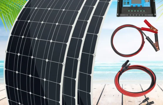 12v 100w 200w 300w ประสิทธิภาพสูง Monocrystalline Solar Cell ชุดแผงพลังงานแสงอาทิตย์ที่มีความยืดหยุ่นสําหรับแบตเตอรี่ 12 โวลต์ 1