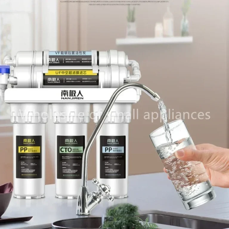 เครื่องกรองน้ํา Nanjian พร้อมขั้นตอนการกรองแบบอัลตราฟิลเตรชันหกขั้นตอนสําหรับการกรองน้ําที่บ้านที่เหนือกว่า 1