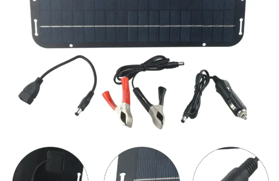 แผงโซลาร์เซลล์ 60 วัตต์ 12 โวลต์ สำหรับชาร์จแบตเตอรี่แบบ Trickle สำหรับรถบ้าน คาราวาน เรือ และระบบชาร์จไฟในบ้าน 1