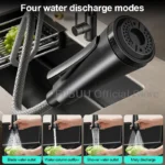 304 อ่างล้างจานสแตนเลสชามเดียวหนาวัสดุ Undermount อ่างล้างหน้าผัก Workstation พร้อมอุปกรณ์ระบายน้ํา 5