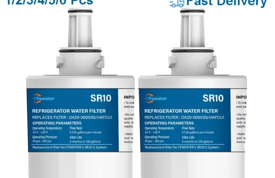 1-6 ชิ้น DA29 00003G เปลี่ยนไส้กรองน้ําสําหรับ Samsung DA29-00003B, DA29-00003A ตู้เย็นน้ํากรอง Aqua - Pure Plus HAFCU1 1