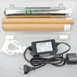 Atwfs 6W 220V ตัวกรองเครื่องฆ่าเชื้อด้วยแสง UV สแตนเลสเครื่องกรองน้ำระบบ RO สำหรับใช้ในครัวเรือนเครื่องกรองน้ำห้องครัว 2