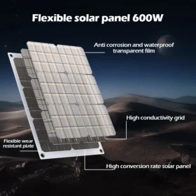 ชุดอินเวอร์เตอร์แผงโซลาร์เซลล์ 6000W Complete Off-Grid Power System พร้อมตัวควบคุมการชาร์จ, สายแบตเตอรี่, วงเล็บสําหรับบ้าน/RV/เรือ 4