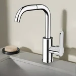 720 °   ก๊อกน้ำแบบหมุนได้สองทางสำหรับห้องครัวและห้องน้ำ 360 องศา °   วาล์วโลหะแบบหมุนได้ หัวฉีดโค้งสูง อุปกรณ์ในห้องน้ำ 5