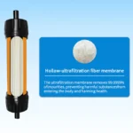 ที่กรองน้ำสำหรับการตั้งแคมป์กรองน้ำระบบขนาดเล็กเครื่องกรองน้ำเพื่อความอยู่รอดสำหรับท่องเที่ยวเดินป่าอุปกรณ์กลางแจ้งอุปกรณ์เดินป่า 2