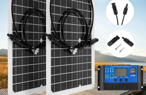 30 W-600 W แผงพลังงานแสงอาทิตย์แบบยืดหยุ่น 12 V Dual USB 10A-100A Controller Solar Cell Power Bank สําหรับโทรศัพท์เรือยอชท์ 1