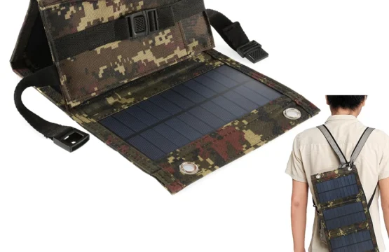 แผงโซลาร์เซลล์พับได้ 20 วัตต์ พร้อมพอร์ต USB สำหรับชาร์จโทรศัพท์มือถือในกรณีฉุกเฉิน เหมาะสำหรับการตั้งแคมป์ ปีนเขา และกิจกรรมกลางแจ้ง 1