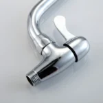 ก๊อกน้ําห้องครัวติดผนังเดี่ยวอ่างล้างจานแตะหมุนน้ําเย็น Mop สระว่ายน้ําแตะอ่างล้างหน้าก๊อกน้ําทองเหลือง 3