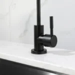 ก๊อกน้ําเครื่องกรองน้ําคอห่าน Reverse Osmosis ก๊อกน้ํากรองน้ําดื่มสแตนเลส 1/4 "แกนเซรามิก 6