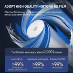 ZILISI House ใช้ระบบ Reverse Osmosis ภายใต้อ่างล้างจาน 5 ขั้นตอน Water RO Filter พร้อม mineralized filter element Filtration System 4