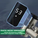 Fudeer เครื่องทําน้ําอุ่นไฟฟ้าก๊อกน้ําห้องครัว Conector น้ําร้อนทันที TAP ADAPTER 220V เครื่องทําน้ําอุ่นอุปกรณ์ห้องน้ํา 3