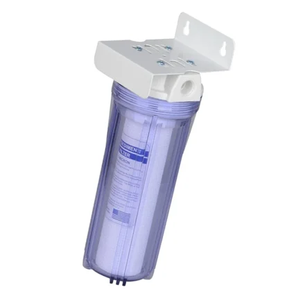 10 นิ้วทั้งบ้าน single-stage เครื่องกรองน้ํา PP ผ้าฝ้ายการตกตะกอนห้องครัวด้านหน้าเครื่องกรองน้ํา 1/41/2'' น้ําเข้า 1