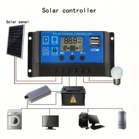 ชุดแผงโซลาร์เซลล์ 20 วัตต์/ชั่วโมง ครบชุด 12 โวลต์ โพลีคริสตัลไลน์ พลังงานแสงอาทิตย์แบบพกพา ชาร์จไฟได้ ใช้กลางแจ้ง เครื่องกำเนิดไฟฟ้าพลังงานแสงอาทิตย์สำหรับบ้าน 5