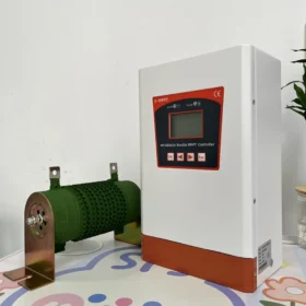 ตัวควบคุมการชาร์จแบบไฮบริดพลังงานลมและพลังงานแสงอาทิตย์ 12V 24V 48V 6000W 8000W MPPT สำหรับแบตเตอรี่ลิเธียมและตะกั่วกรด ใช้กับแผงโซลาร์เซลล์และกังหันลม 2