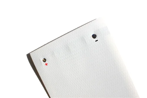 1.35W 6V amorphous ซิลิคอนบางฟิล์มแผงพลังงานแสงอาทิตย์ที่มีความยืดหยุ่น Amorphous ซิลิคอน SOLAR CELL CURLY DIY แผงพลังงานแสงอาทิตย์-สีขาว 25