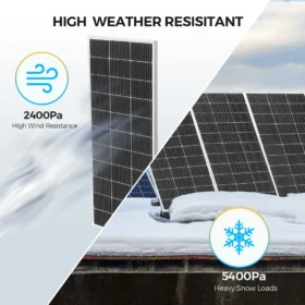 แข็งแผงพลังงานแสงอาทิตย์แบตเตอรี่เครื่องชาร์จ 600W 480W 240W 120W พลังงานแสงอาทิตย์โมดูลโคมไฟกลางแจ้งชาร์จเครื่องกําเนิดไฟฟ้า garden RV CAMPING 4