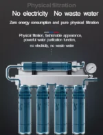 เครื่องกรองน้ำระบบอัลตร้าฟิลเตรชั่น 5 ขั้นตอน EIRE พร้อมหน้าจอแสดงผล LED อัจฉริยะ สำหรับครัวเรือน ใช้กรองน้ำดื่มโดยตรง 4