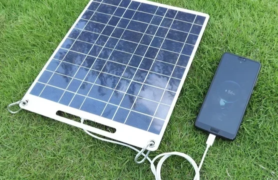 100W 5V แผ่นพลังงานแสงอาทิตย์แผงพลังงานแสงอาทิตย์กันน้ําแบบพกพา Dual USB เครื่องชาร์จแบตเตอรี่พลังงานแสงอาทิตย์กลางแจ้ง Camping โซลาเซลล์ชาร์จ 1