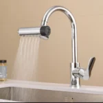 ใหม่ 6 โหมดก๊อกน้ําห้องครัวน้ําตก Spout Splash-Proof Universal 360 ° เครื่องเติมอากาศแบบหมุนได้ Multi-Function Faucet Spout Extender 3