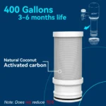 ALTHY ก๊อกน้ําสแตนเลสระบบเครื่องกรองน้ําประปาที่ผ่านการรับรอง NSF ช่วยลดสารตะกั่ว คลอรีน และรสชาติไม่ดีในครัว 4