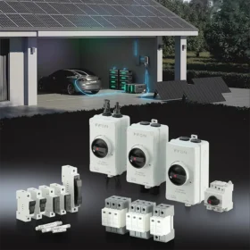 สวิตช์ตัดวงจรแบบหมุนสำหรับแผงโซลาร์เซลล์ PV DC 1200V 16A 32A พร้อมมือหมุน กันน้ำ สำหรับใช้งานกลางแจ้ง 2