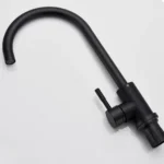 สแตนเลสสตีลก๊อกน้ําห้องครัวดาดฟ้าอ่างล้างจานก๊อกน้ําสูง 360 องศาหมุนร้อนเย็น Mixer Water TAP 4