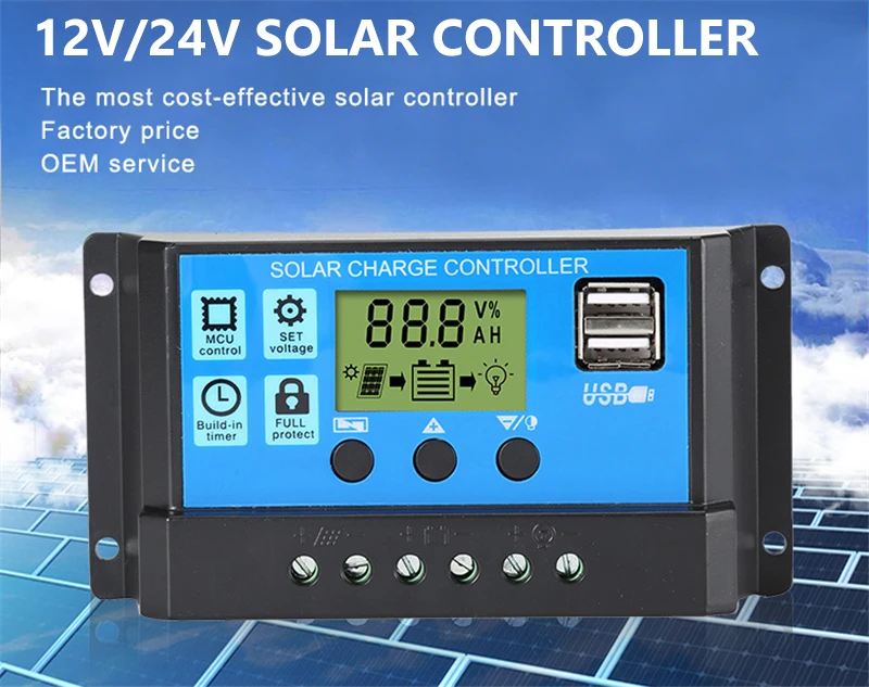 1000W แผงพลังงานแสงอาทิตย์ 12V พร้อม 60A 100A Controller ชาร์จพลังงานแสงอาทิตย์สําหรับโทรศัพท์ RV รถ MP3 PAD Charger กลางแจ้งแบตเตอรี่ 18
