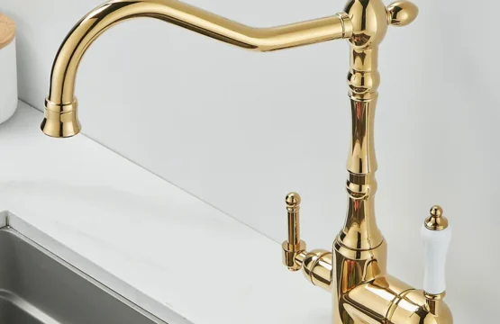 โบราณ Waterfilter TAP ก๊อกน้ําห้องครัว GOLD Mixer ดื่มห้องครัว Purify ก๊อกน้ําอ่างล้างจาน TAP Water TAP Crane สําหรับห้องครัว 1