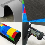 พื้นที่ขนาดใหญ่กันลื่นโคซี่ซิลิโคนไดอะตอมไมต์เสื่อครัวสําหรับบ้าน, แผ่นรองเท้าแห้งเร็วดูดซับน้ํา 5