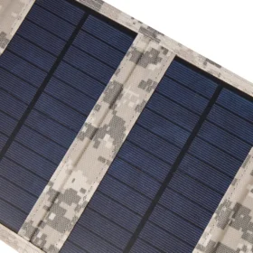 100W 80W แผงพลังงานแสงอาทิตย์แบบพับได้ 6 พับ,10Wh USB 5V DC Solar Charger, แบบพกพา Power Bank สําหรับตั้งแคมป์เดินป่ากลางแจ้ง 2