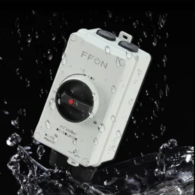 สวิตช์ตัดวงจรแบบหมุนสำหรับแผงโซลาร์เซลล์ PV DC 1200V 16A 32A พร้อมมือหมุน กันน้ำ สำหรับใช้งานกลางแจ้ง 4