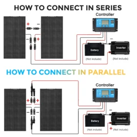 แผงโซลาร์เซลล์แบบยืดหยุ่น XINPUGUANG 120W 18.15V โมดูลโซลาร์เซลล์แบบโมโนคริสตัลไลน์ ระดับการป้องกันน้ำ IP68 สำหรับหลังคาบ้านเคลื่อนที่ เรือแคมป์ปิ้ง และรถบ้าน 5