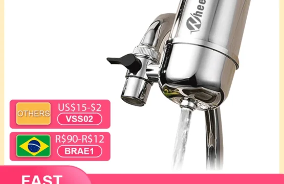 Splash Proof Faucet เครื่องกรองน้ํา Tap สําหรับห้องครัวในครัวเรือนกรองความหนาแน่นสูงลบคลอรีนโลหะหนัก ﻿ 1