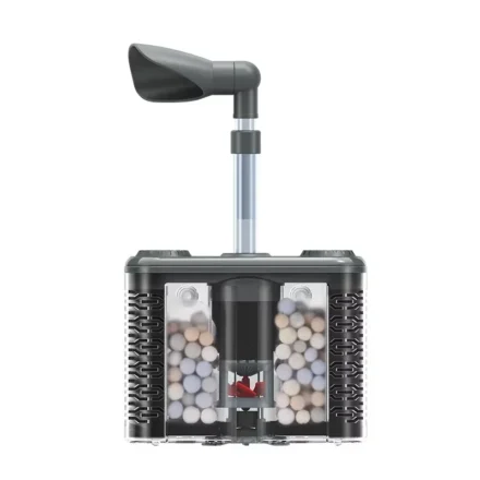 เครื่องกรองน้ำในตู้ปลาแบบจุ่มใต้น้ำ ใช้ไฟฟ้าผ่านพอร์ต USB พร้อมฟองน้ำกรองชีวภาพ สำหรับกรองน้ำและทำความสะอาดของเสียจากปลา 1