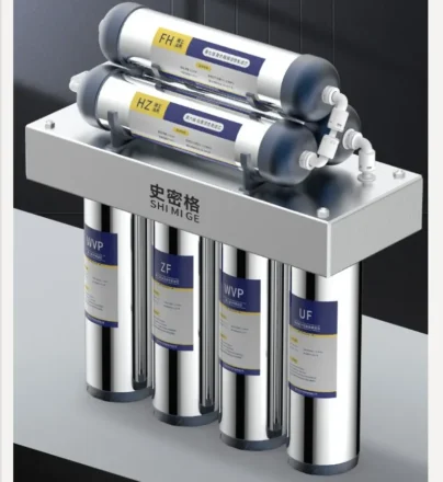 SMIGO เครื่องกรองน้ำสแตนเลส สำหรับใช้ในบ้าน ครัวเรือน ระบบกรองน้ำดื่มแบบ Ultra Filtration พร้อมหัวกรอง LAA 1