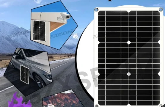 ชุดโซลาร์เซลล์ครบชุด 2000W พร้อมคอนโทรลเลอร์ 24VUSB แผงโซลาร์เซลล์แบบยืดหยุ่น สะดวกและใช้งานได้จริงสำหรับบ้าน การตั้งแคมป์กลางแจ้ง รถบ้าน 1