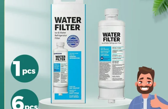 เครื่องกรองน้ำสำหรับตู้เย็น DA97-17376B 6ชิ้นใช้ได้กับซัมซุง HAF-QIN/EXP HAF-QIN DA97-08006C RF28R7351SG RF23M8070SR 1
