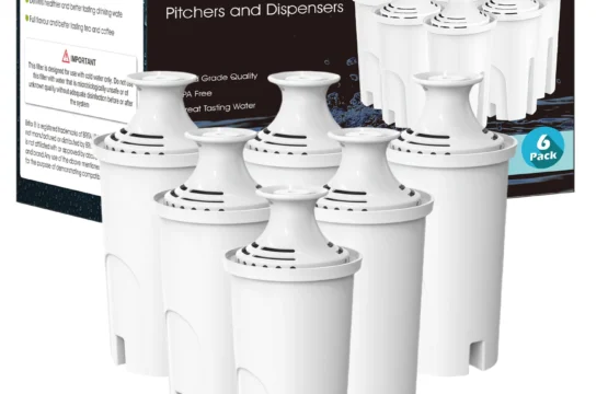 1/2/3/6pcs NSF เปลี่ยนไส้กรองน้ําสําหรับเหยือกน้ํา Brita และ Dispensers,CLASSIC 35557,OB03,Mavea 107007 1