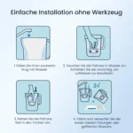 ไส้กรองน้ำ, ไส้กรองน้ำทดแทนที่ใช้ร่วมกับเครื่องกรองน้ำ Brita Maxtra+, Aquaphor, Style 4