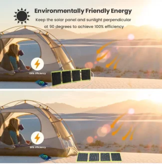 2000W แบบพกพาพลังงานแสงอาทิตย์แผงยืดหยุ่น 5v USB A C แบตเตอรี่โทรศัพท์มือถือเครื่องชาร์จ DC 12V สําหรับ power station 5