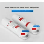 Waternoble 10 นิ้ว Quick Connect ชุดกรอง Ultra Filtration PP Cotton Pre Carbon Post Carbon T33 สําหรับเปลี่ยนไส้กรองน้ํา 4