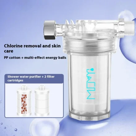 เครื่องกรองน้ำสำหรับอาบน้ำ, ตัวกรองฝักบัว, ก๊อกน้ำ, หัวฝักบัว, หัวฝักบัวสำหรับใช้ในบ้าน, กำจัดคลอรีนและไส้กรองเพื่อความงาม 1