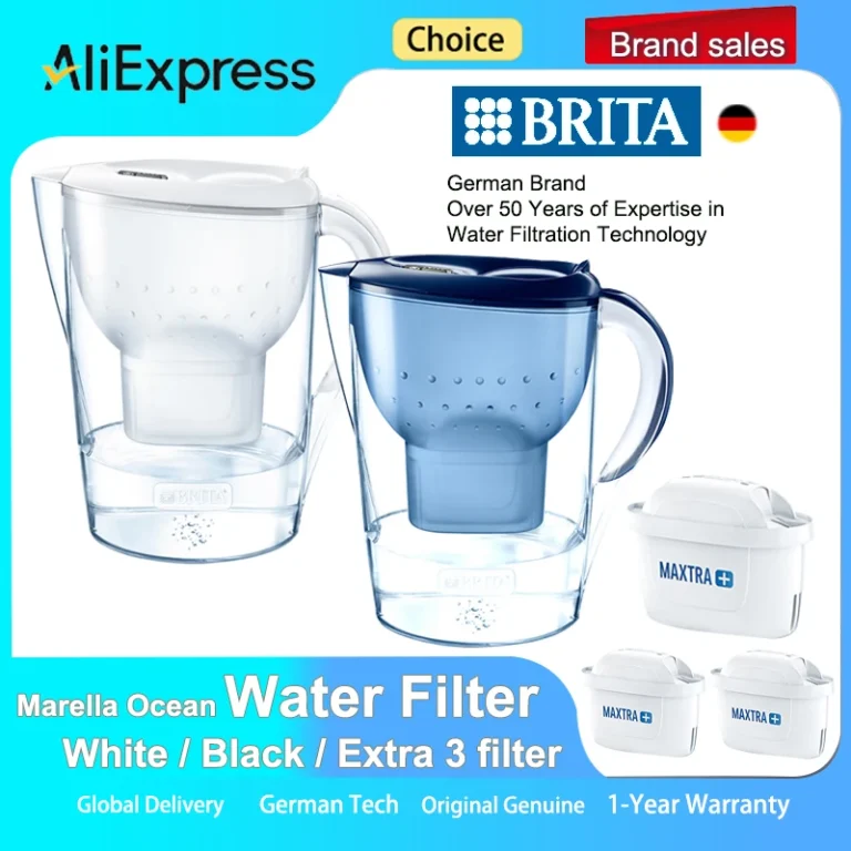 กาต้มน้ำกรองน้ำ BRITA Marella Ocean 3.5 ลิตร พร้อมไส้กรองคาร์บอนกัมมันต์ 1