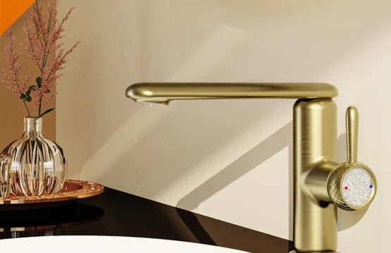 ก๊อกน้ำห้องน้ำหรู VGX ก๊อกผสมอ่างล้างหน้า ก๊อกน้ำอ่างล้างหน้าแบบ Gourmet ก๊อกน้ำร้อนน้ำเย็น ทองเหลือง โครเมียม ดำ ทองขัดเงา 1