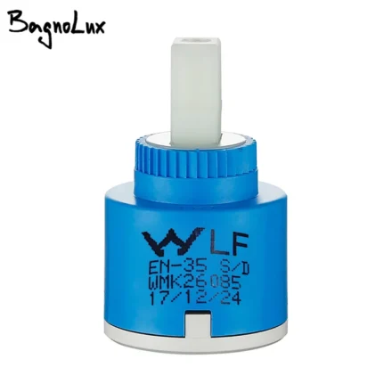 ตลับก๊อกน้ำ40/35/25มม.Sedal Cartridge ผสมแรงบิดต่ำก๊อกน้ำอุปกรณ์เสริมแกนแบนฐานหมุนฟรี 1